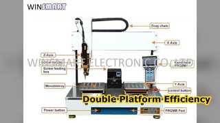 Wkrętak automatyczny z podwójną platformą zwiększa wydajność