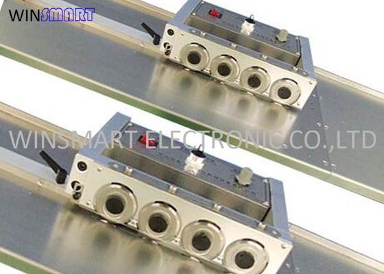 1200 mm Automatyczna aluminiowa płytka drukowana V Cut Depanel z okrągłymi ostrzami 56 mm