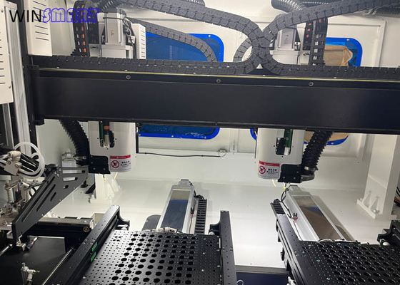 Maksymalna prędkość 100 000 obrotów na minutę Dual Table Inline PCB Router Machine Precision ±0.05mm
