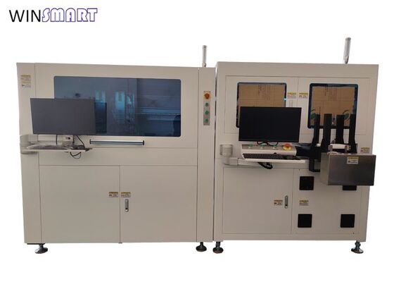 kupować Kompletnie automatyczna maszyna do odcinania płytek PCB z rozmiarem tac 450x400 mm i precyzją cięcia ± 0,05 mm online manufacture