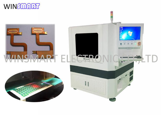 2μM Precyzja pozycjonowania 400x400mm CCD System cięcia laserowego PCB wizualnego