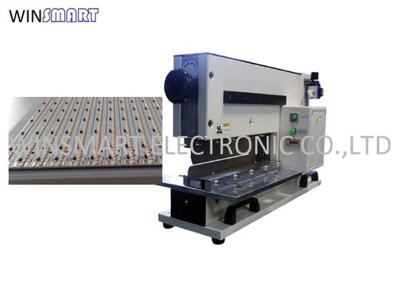 V Cut Depanelizer PCB pozwala na elementy o wysokości 70 mm z dwoma nożami liniowymi